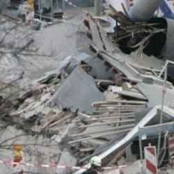На участников «Фабрики звёзд» обрушилось здание грузинской телекомпании 