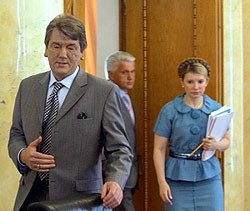 США советуют Ющенко, Тимошенко и Литвину жить дружно 