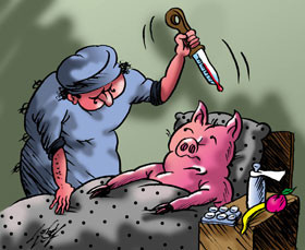 Вопрос дня: Как защититься от свиного гриппа? 