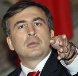 Саакашвили стал кидаться фекалиями? 