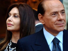 Берлускони бросила жена 