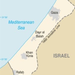 В секторе Газа опять стреляют 