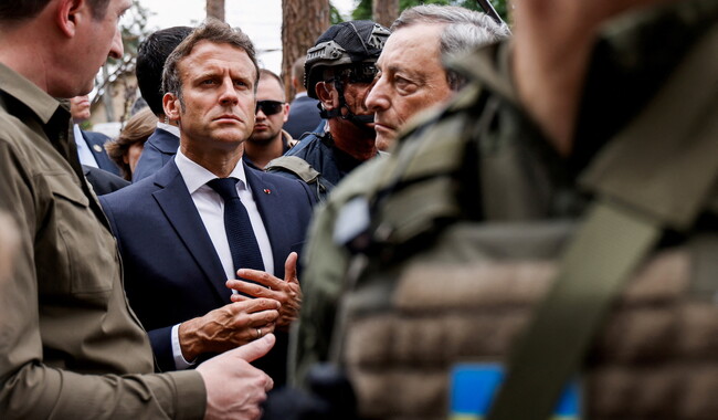 Президент Франции Эммануэль Макрон. Фото: REUTERS