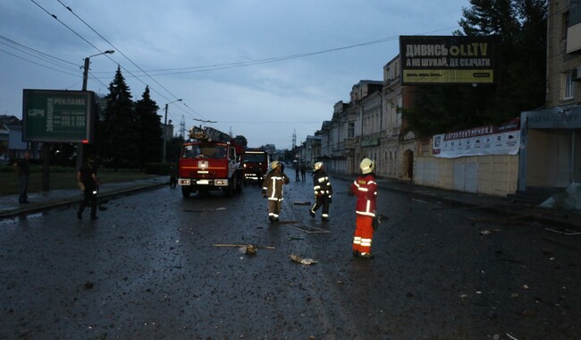 Удар по Харкову в ніч на 11 липня. Фото: facebook.com/MNSKHARKIV