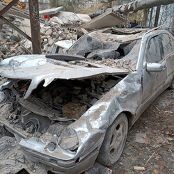 Наслідки удару по Миколаєву 11 листопада. Фото: REUTERS