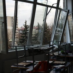 Ракетний удар по Львову 15 лютого. Фото: t.me/andriysadovyi