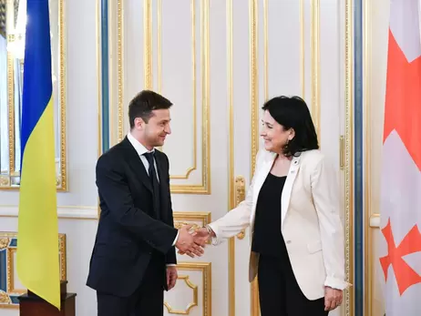 Зеленський поговорив із президентом Грузії після ухвалення закону про «іноагентів» 