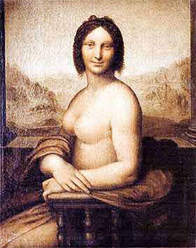 Леонардо писал обнаженную Мону Лизу? 