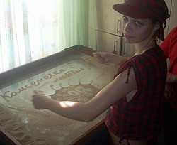 Победительница телешоу «Україна має талант» Ксения СИМОНОВА: «Песок - это не мистика,  а физиология» 