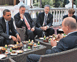 Русский завтрак американского президента Обамы 