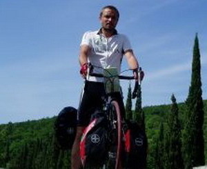 Болгарин объехал Черное море на велосипеде 