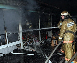 Пожар в харьковском метро 
