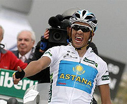 Самую престижную велогонку опять выиграл Альберто Контадор  