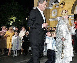 Виктор Ющенко призвал создать украинскую поместную церковь 
