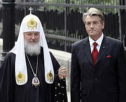 Патриарх Кирилл тоже написал письмо Ющенко 