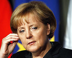 Ангеле Меркель не разрешили выступить на немецком телевидении 