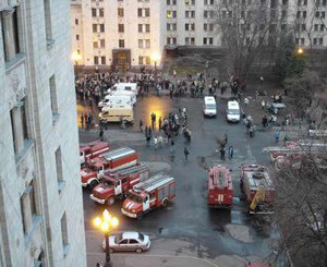 В луганском общежитии для студентов-иностранцев пожар. Эвакуировали 300 человек 