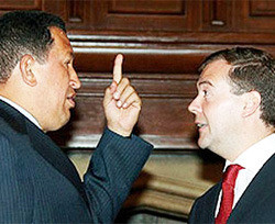 Уго Чавес обрадовал Медведева новостью 