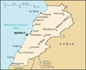 Ливан обстрелял Израиль 