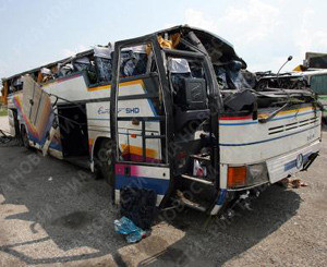 В Севастополе врезались два пассажирских автобуса: есть жертвы  