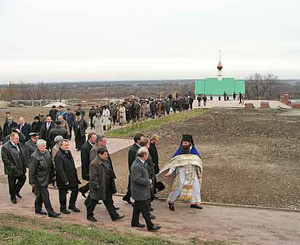 Украинские солдаты отправились в паломничество   