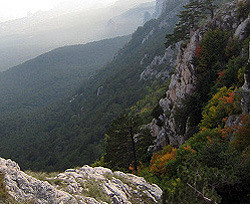 Туристы замерзли в крымских горах 