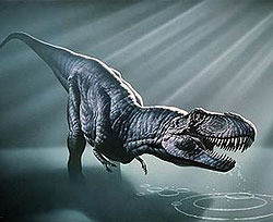 Тиранозавры массово умирали от болезни горла 