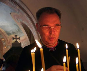 Вячеслав Зайцев помолился в Херсонесе 