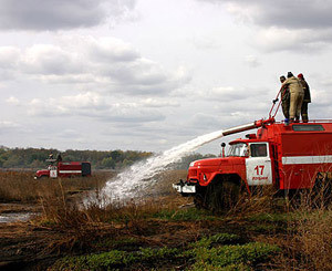 Ситуация с пожарами на торфяниках в Полтавской области признана чрезвычайной 