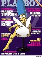 Мардж Симпсон снялась для обложки Playboy 