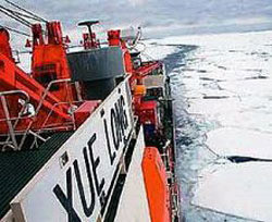 Китайцы отправились покорять Антарктиду 