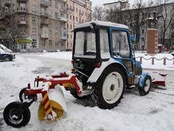 Внезапная зима сильно навредила Украине 