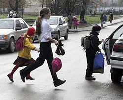 ГАИ в Киеве взялась за пешеходов 