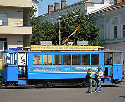 С набережной в Киеве уберут трамвай 