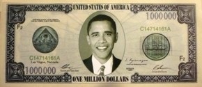 В Крыму печатают доллары с Обамой 