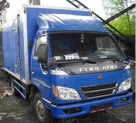 В Феодосии грузовик едва не улетел с горы 