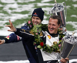 Шумахер стал чемпионом в Китае 