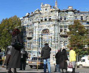 В квартале дома Руссова уже третий пожар 