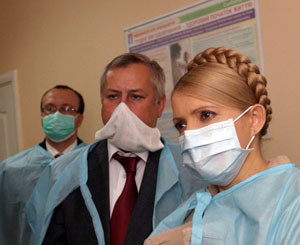 Юлия Тимошенко: «Эпидемия в Виннице - под контролем» 