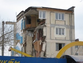 Дом в Евпатории взорвали коммунальщики 