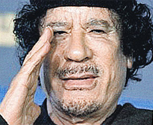 Каддафи заказал себе на вечер полтысячи итальянок 