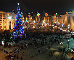 Главную елку страны на Майдане зажгут 19 декабря 