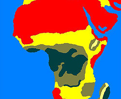 Африка раскалывается пополам 