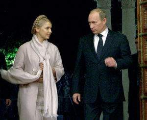 После переговоров Тимошенко и Путин уехали на одном «мерседесе» 