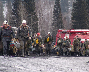 В Донецкой области горела шахта, эвакуированы 235 горняков 