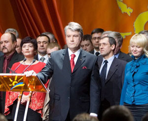 Виктор Ющенко показал гражданам новую Украину 