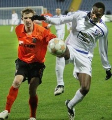 «Шахтер» разгромил симферопольскую команду  