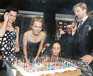 Ксения Собчак и Тина Канделаки отпраздновали день рождения 