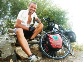 Крычанин объехал на велике все Черное море 