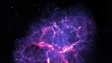В память о Принсе NASA опубликовало фотографию фиолетовой туманности